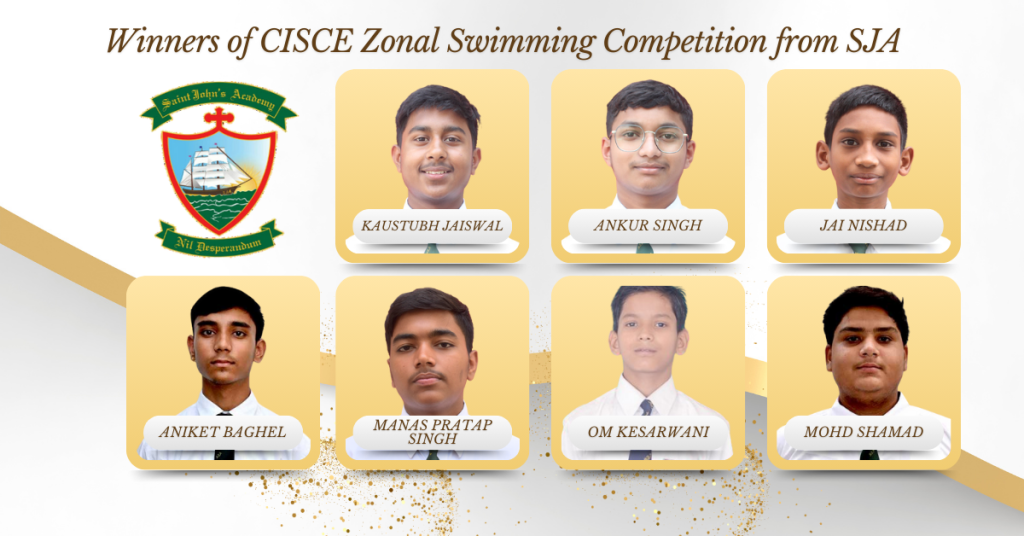 Saint John’s Academy Champions Set to Represent Prayagraj at State Level in CISCE Athletics and Swimming Competition